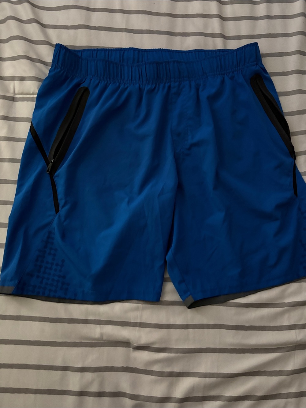 Spyder Men's Royal Blue Athletic Shorts with Black Trim